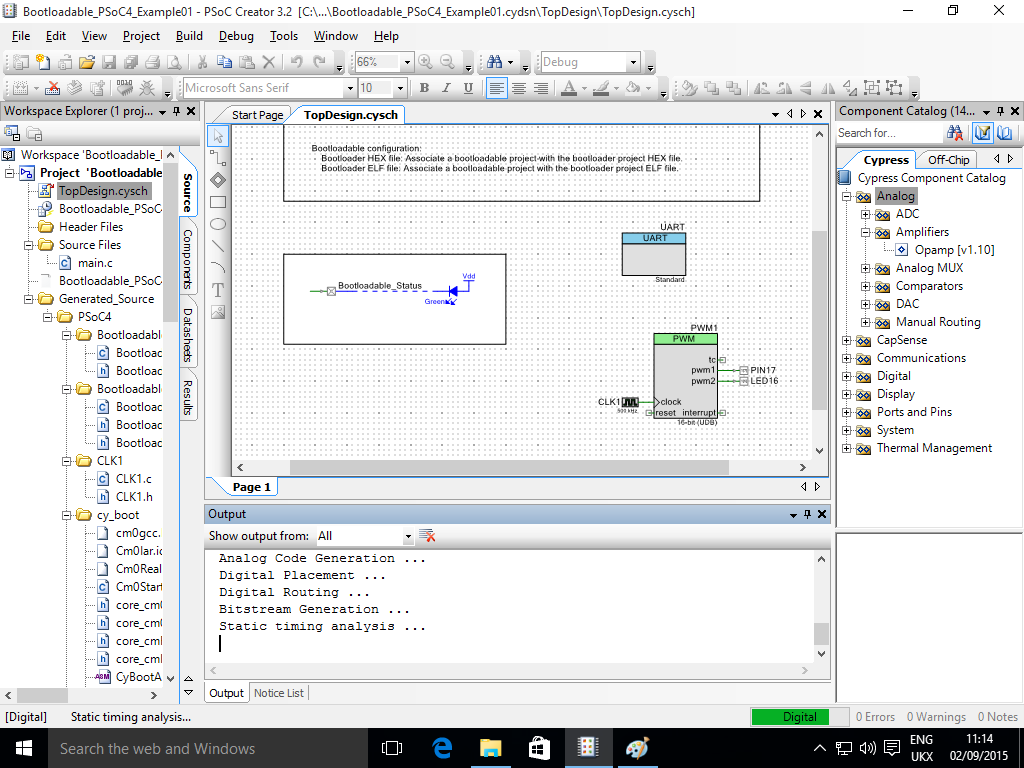 Cypress PSoC®4 Creator™